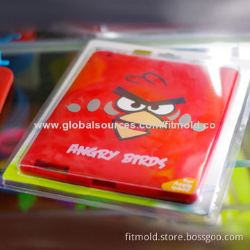 Molded Silicone Case for iPad, with Various Logo to Print